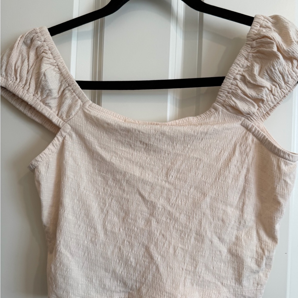 Roxy Hibiscus honey crop top, new with tags - Picture 2 of 5